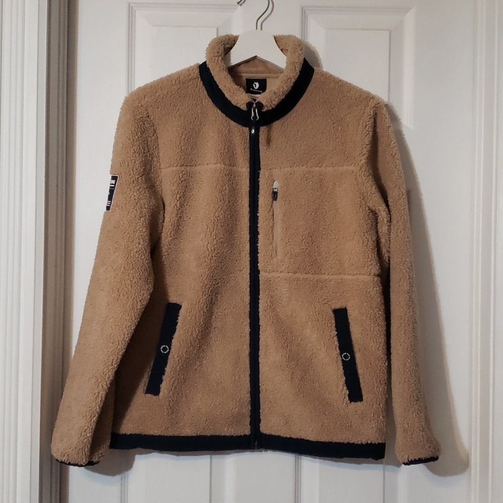 Blackyak sherpa fleece full zip jacket  NWOT